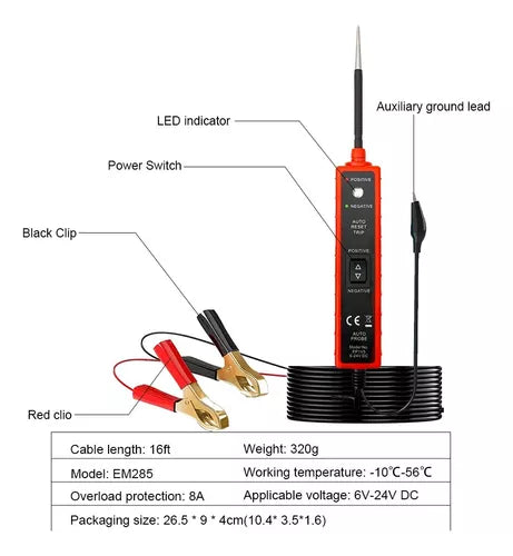 Probador de Circuíto Eléctrico