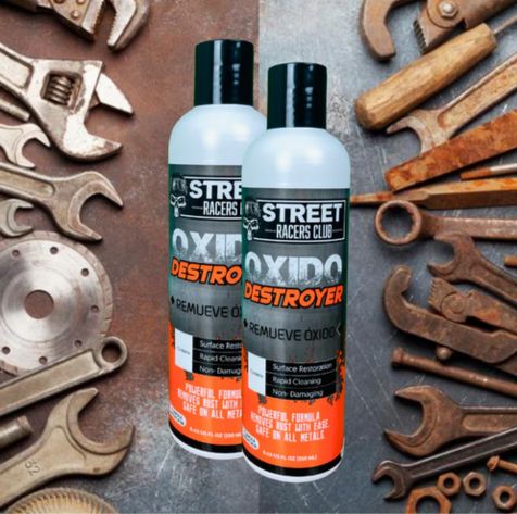 2X1 Óxido Destroyer, Removedor de Óxido Profesional, Renueva Metales, Motores, Carrocería