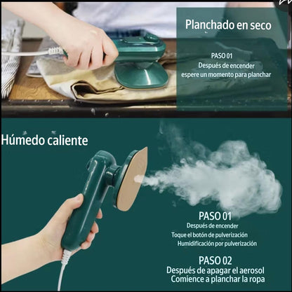 OFERTA!!.. COMBO Mini Lavadora Portátil + Plancha de viaje
