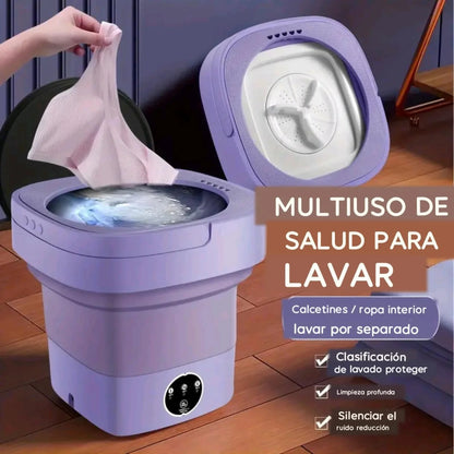 OFERTA!!.. COMBO Mini Lavadora Portátil + Plancha de viaje