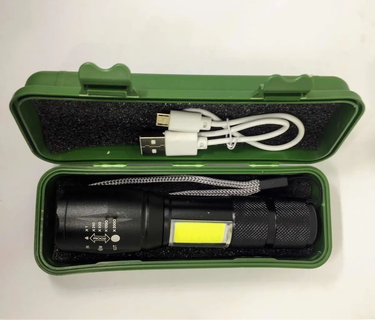 Linterna Zoom Power Style Recargable