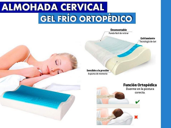 Almohada Ortopédica de Gel