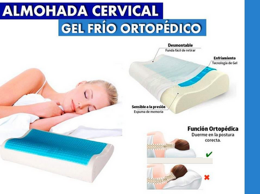 Almohada Ortopédica de Gel